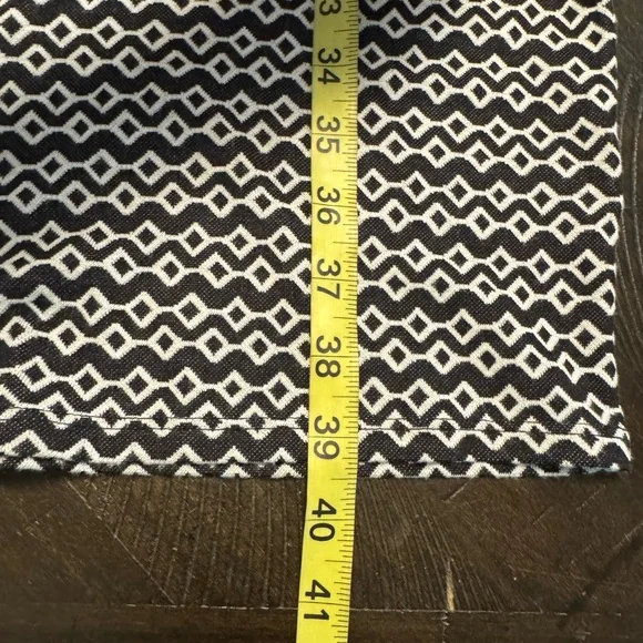 Lularoe Black and White Geometric Pattern Dress - Picture 5 of 5